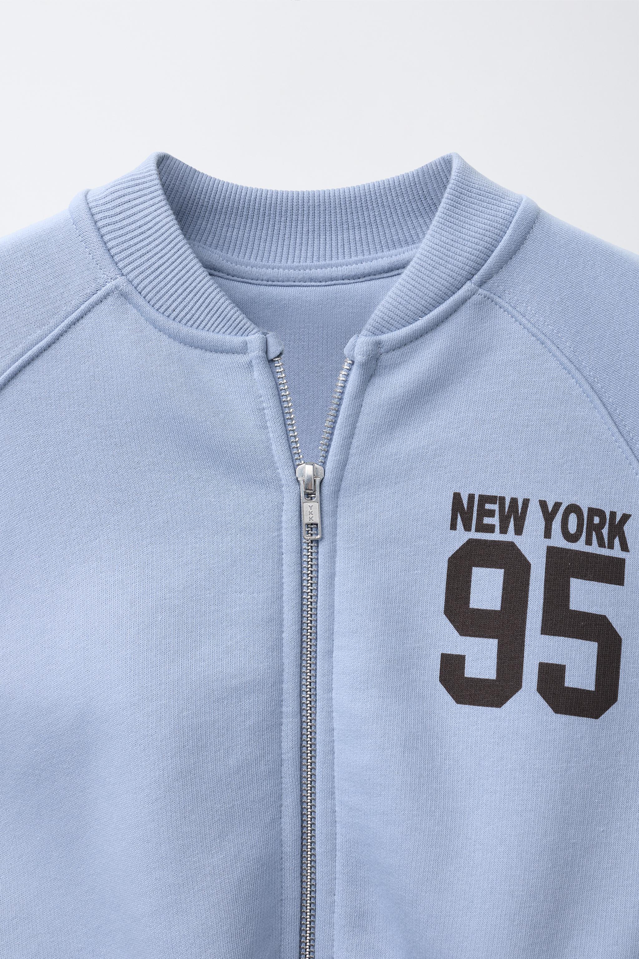 JOGGING FLEECE BOMBER JACKET